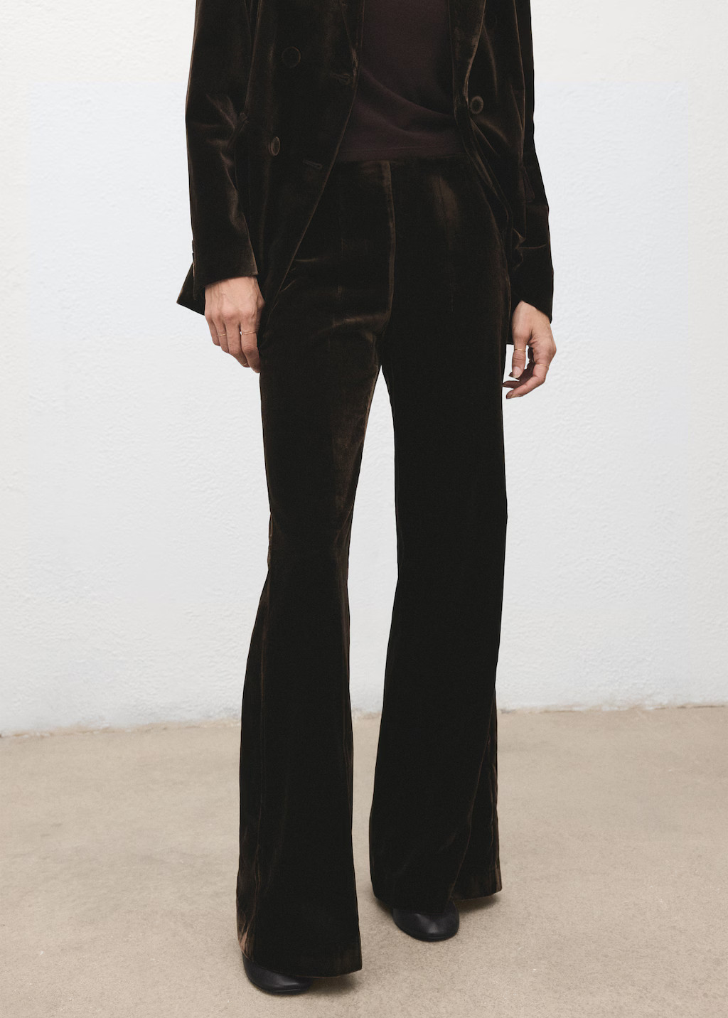 Velvet suit pants | Mango (US/MX/AU)