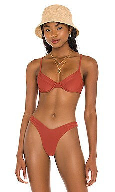 Camila Coelho Harbor Top in Rust from Revolve.com | Revolve Clothing (Global)