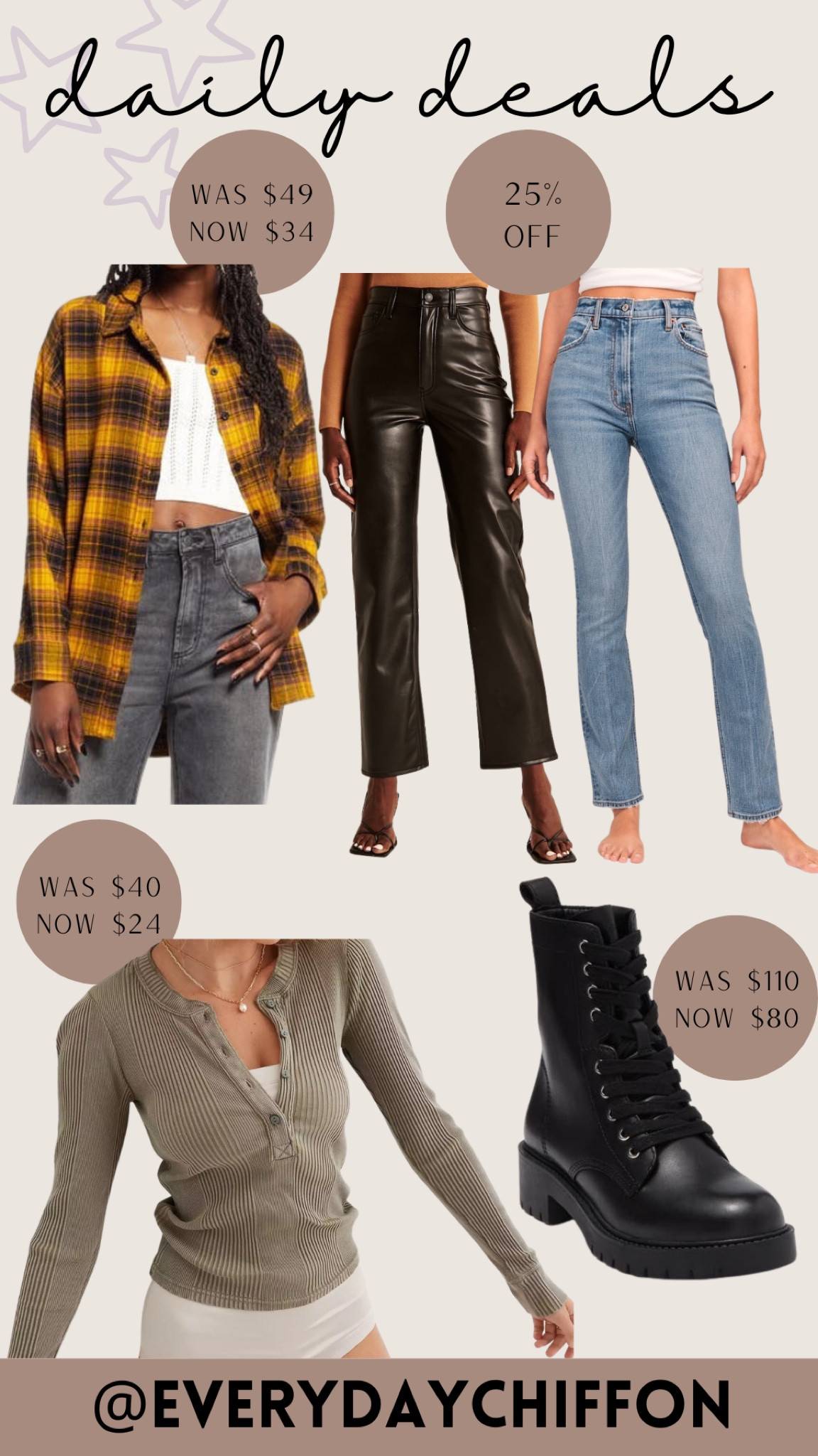 Fall outfits
Abercrombie 
Faux leather pants, fit tts 
Straight jeans
Abercrombie and Fitch
Fall outfit
Henley, aerie 
Steven Madden boots
Fall boots, combat boots
Dr Martin look a likes 
Fall booties
Flannel shirt
Plaid shirt
Nordstrom 

#LTKshoecrush #LTKSeasonal #LTKstyletip