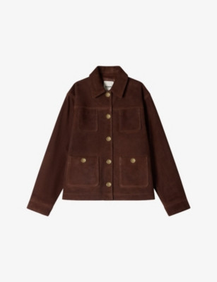 Four-Pocket Suede Jacket | Selfridges