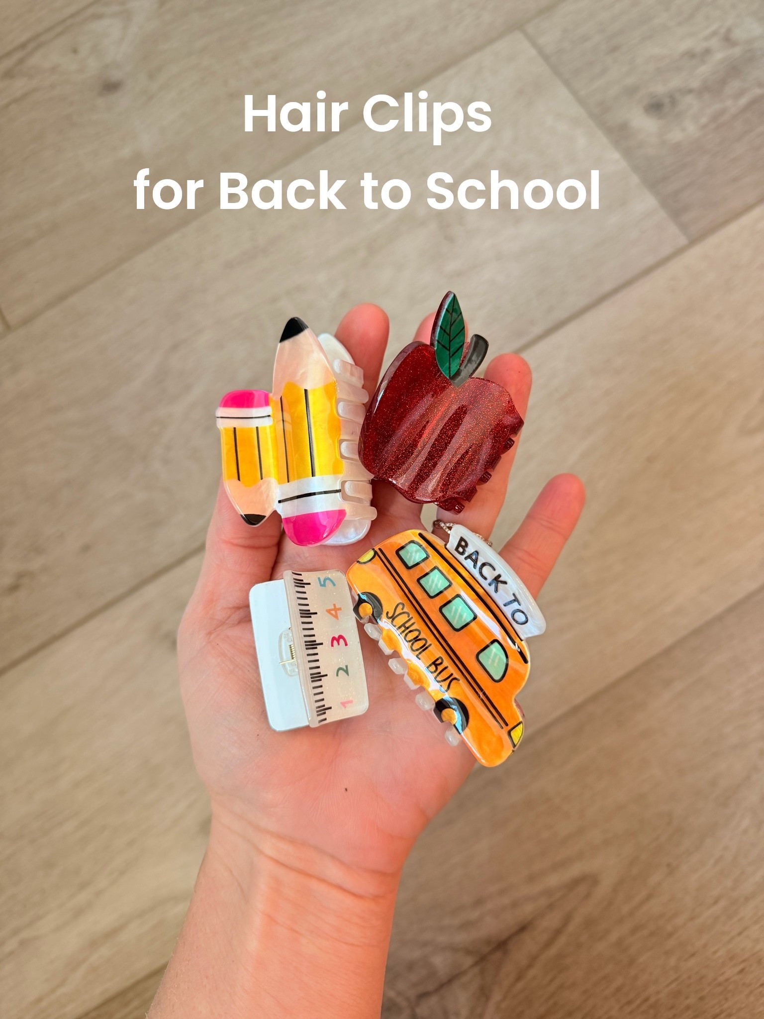 Teacher inspired hair clips that make great gifts 🎁 (cute for kids too) #backtoschool #hair #hairaccessories #teachergifts #giftideas

#LTKdayinmylife #LTKmomlife #LTKmorningroutine