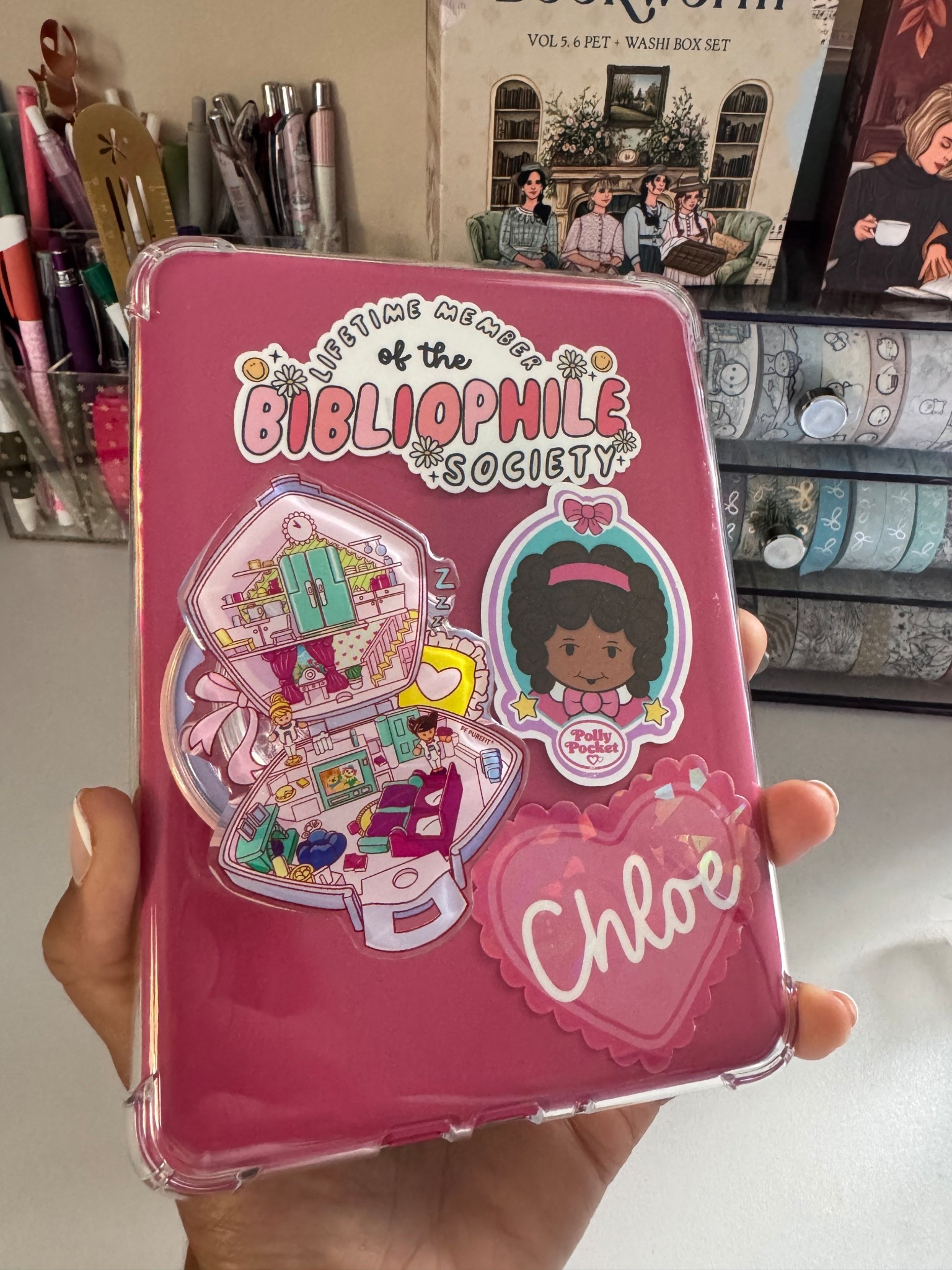 Loving the nostalgia with this Polly pocket pop socket! 

#LTKFindsUnder50 #LTKSeasonal