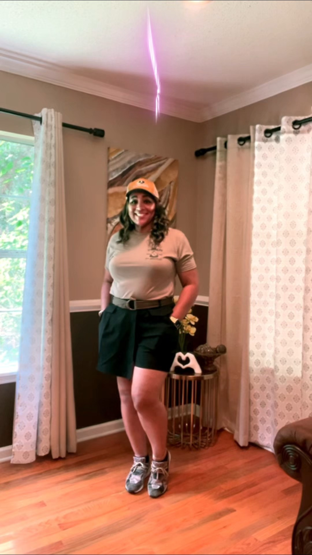🌟 Casual Confidence Alert! 🌟
Loving this laid-back look featuring a comfy army green tee and high-waisted black skort that are both stylish and versatile. Paired with a trendy cap and a chic wristwatch, it’s the perfect outfit for a sunny day indoors or out! 🌞✨ 
Whether you're hanging out with friends, running errands like me or just enjoying some personal time, remember to embrace your unique style and own your confidence! 💖 
What’s your favorite casual outfit? 
Shop the look! Amazon style! Similar products tagged. 
#CasualStyle #OOTD #Confidence #FashionInspo #SummerVibes 

#LTKActive #LTKStyleTip #LTKPlusSize