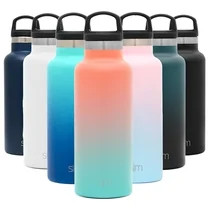 Simple Modern 32oz Ascent Water Bottle - Hydro Vacuum Insulated Tumbler Flask w/ Handle Lid - Dou... | Walmart (US)