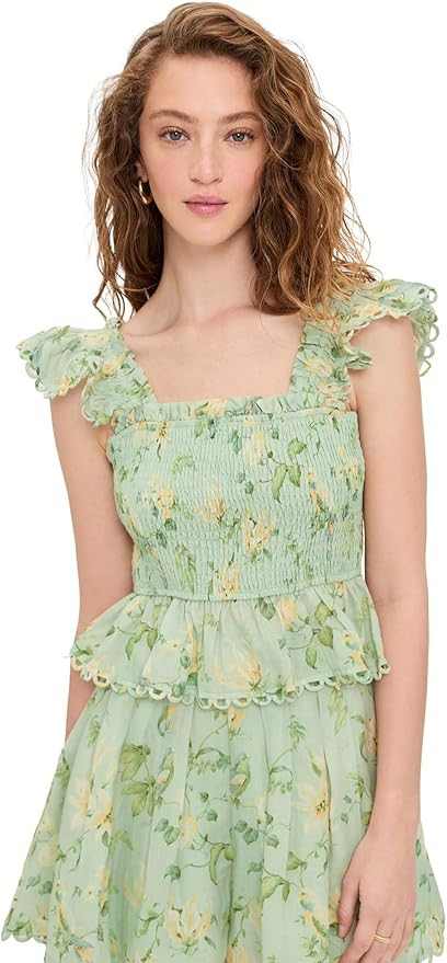 En Saison Women's Rylee Peplum Top | Amazon (US)
