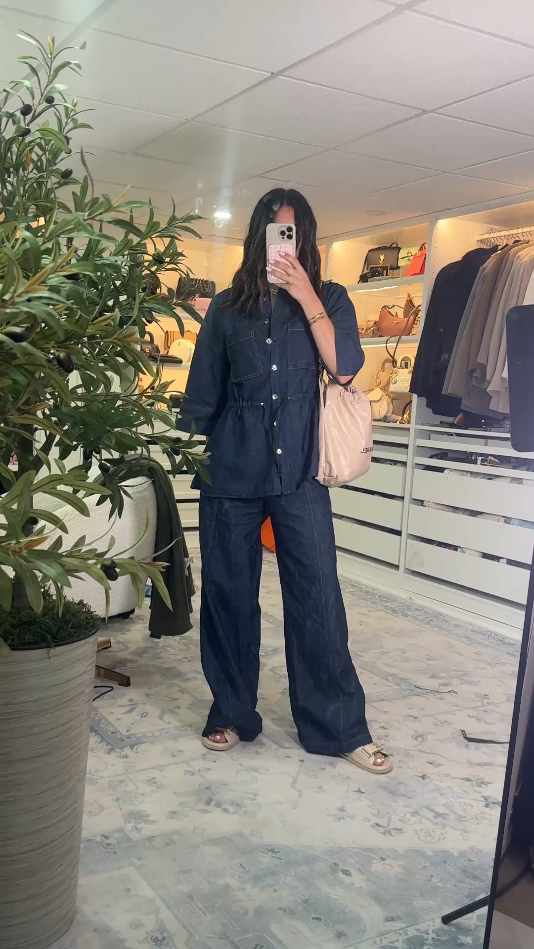 I have been obsessed with these zara sets. This one is linen denim and its very comfortable and fresh
I have small

#LTKStyleTip