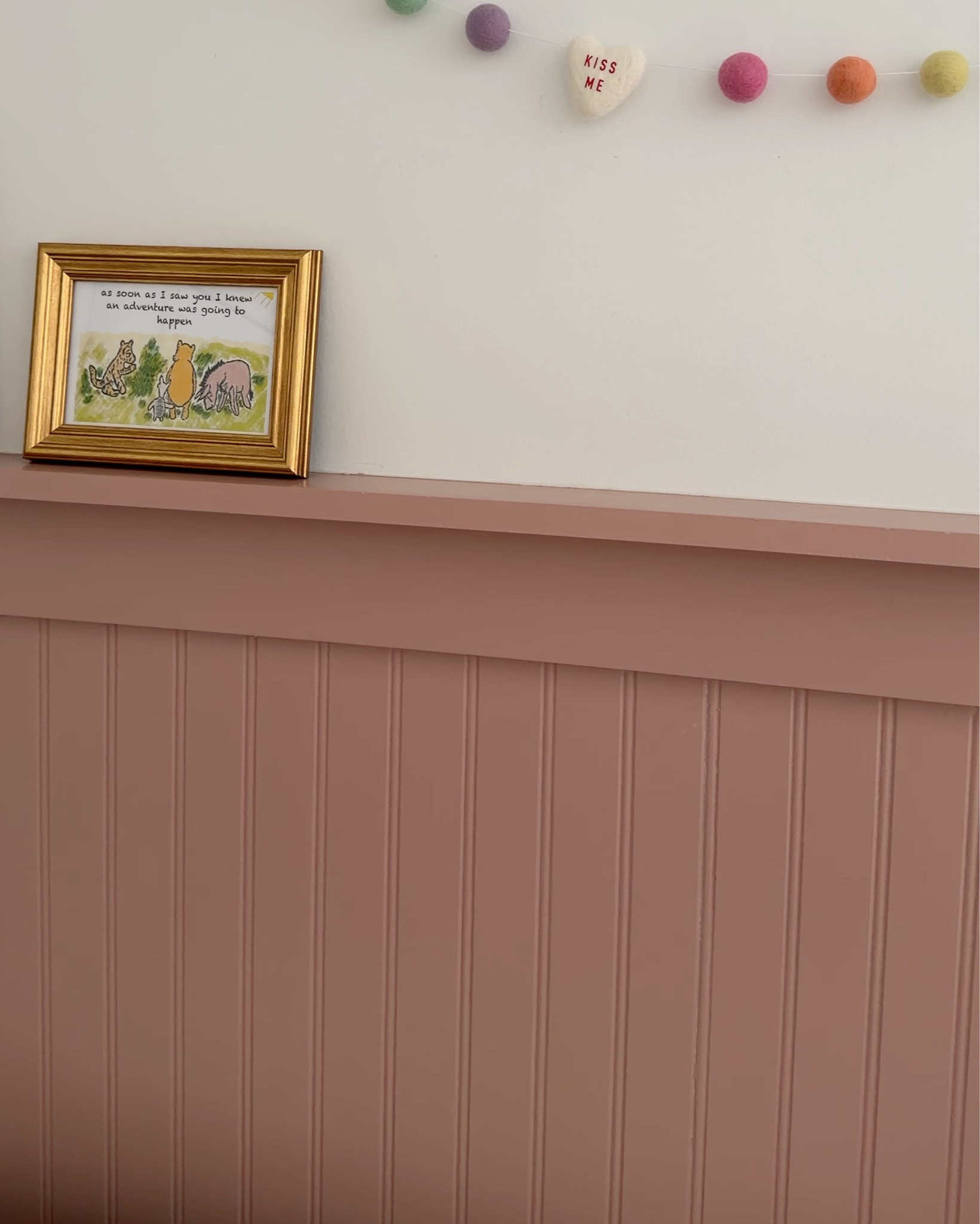 Cutest little felt garland for love month 💖
So sweet hanging above my daughters dresser @Etsy 

#valentinesdecor #toddlergirl #babygirlnursery 

#LTKHome #LTKBaby #LTKValentine