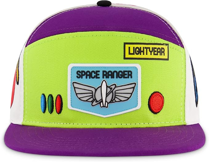 Concept One Disney Pixar Toy Story 4 Baseball Cap, Buzz Lightyear Adult Snapback Hat with Flat Br... | Amazon (US)