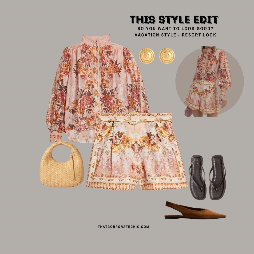 resort wear- co-ord are so easy to throw up an instant style elevator.
Love this print, high street price point but giving Zimmermann.


Resort Style,
What to wear on holiday in a resort,
Resort outfit idea,
Vacation style,



#LTKspring #LTKtravel #LTKstyletip