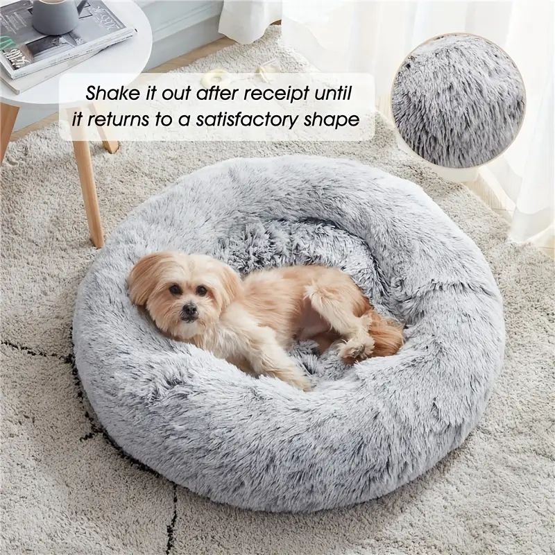 Calming Dog Cat Bed Anti anxiety Donut Cuddler Warming Cozy - Temu | Temu Affiliate Program