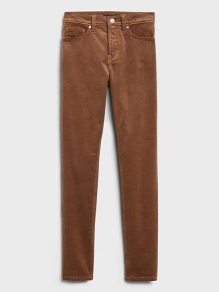 Mid-Rise Skinny Stretch-Corduroy Pant | Banana Republic (US)