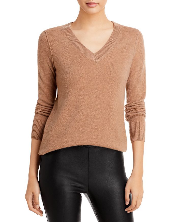 V-Neck Cashmere Sweater - 100% Exclusive | Bloomingdale's (US)