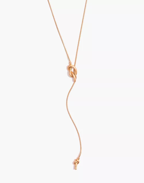 Knotshine Necklace | Madewell