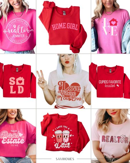 Realtor Valentines Day Edit - Valentines Day Sweatshirts and shirts for Realtors | Real Estate Agents #kw #valentinesday #realestate #trending #austintx #pink #valentinesdayoutfit #texas

#LTKMostLoved 

#LTKfindsunder50 #LTKSeasonal