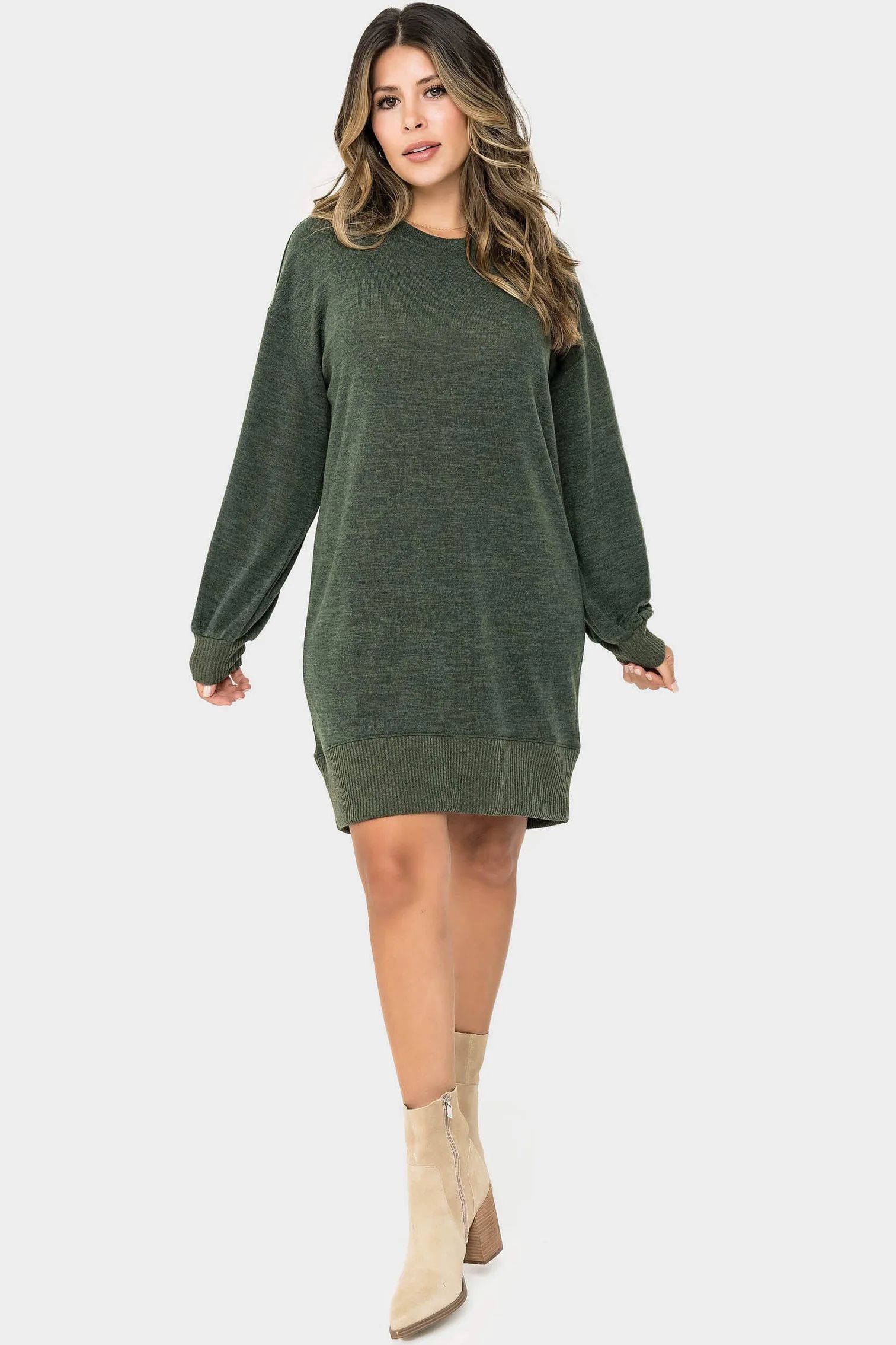 Long Sleeve Sweater Dress | Gibson