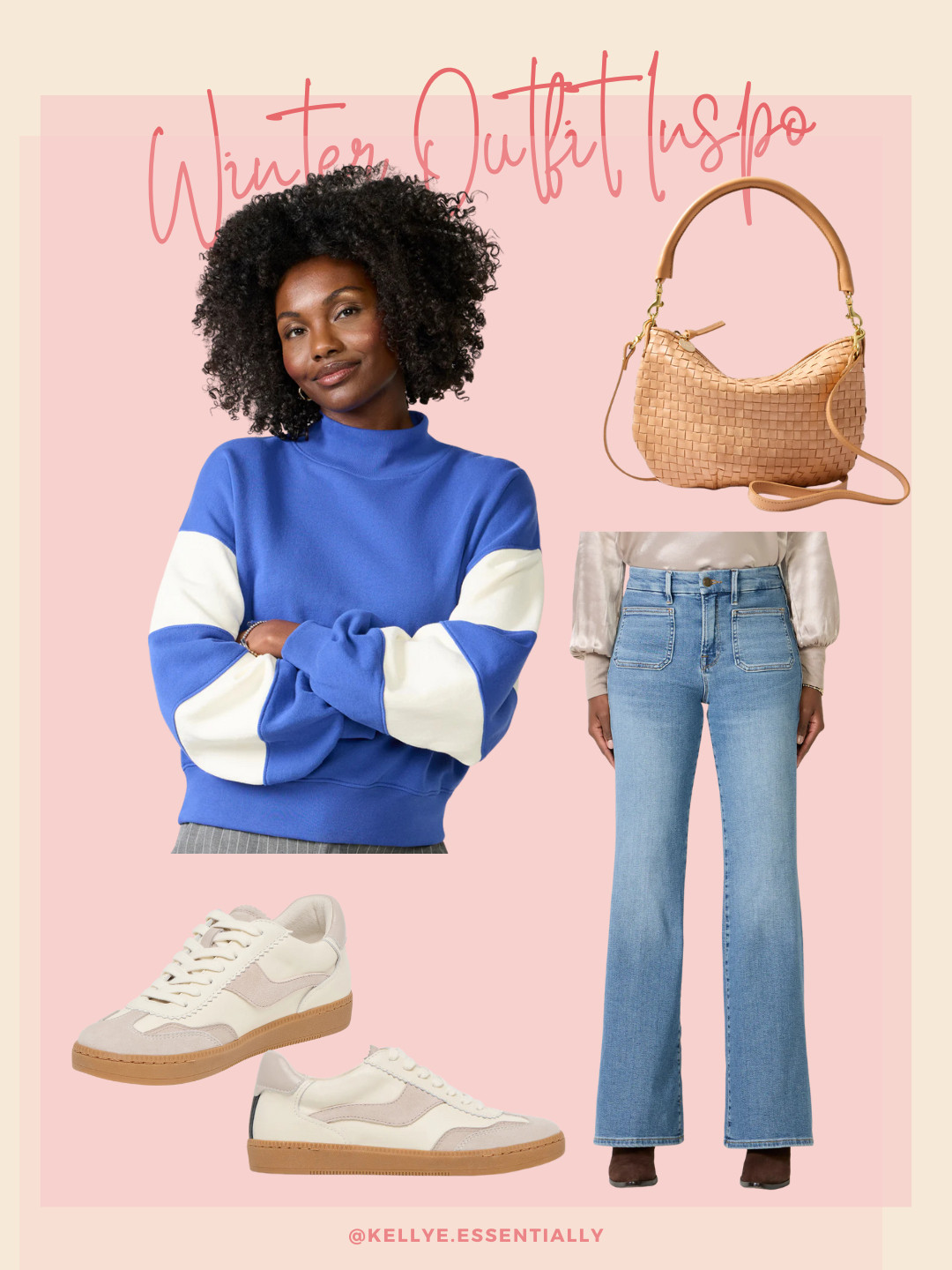 If you need easy winter outfit ideas, this one’s a keeper. Love how a bright cozy sweater, classic flare jeans, and neutral sneakers make getting dressed feel so easy.

Perfect for errands, work-from-home days, or weekend plans when you still want to feel put together without trying too hard. 

 #LTKootd #LTKSeasonal #LTKFindsUnder100