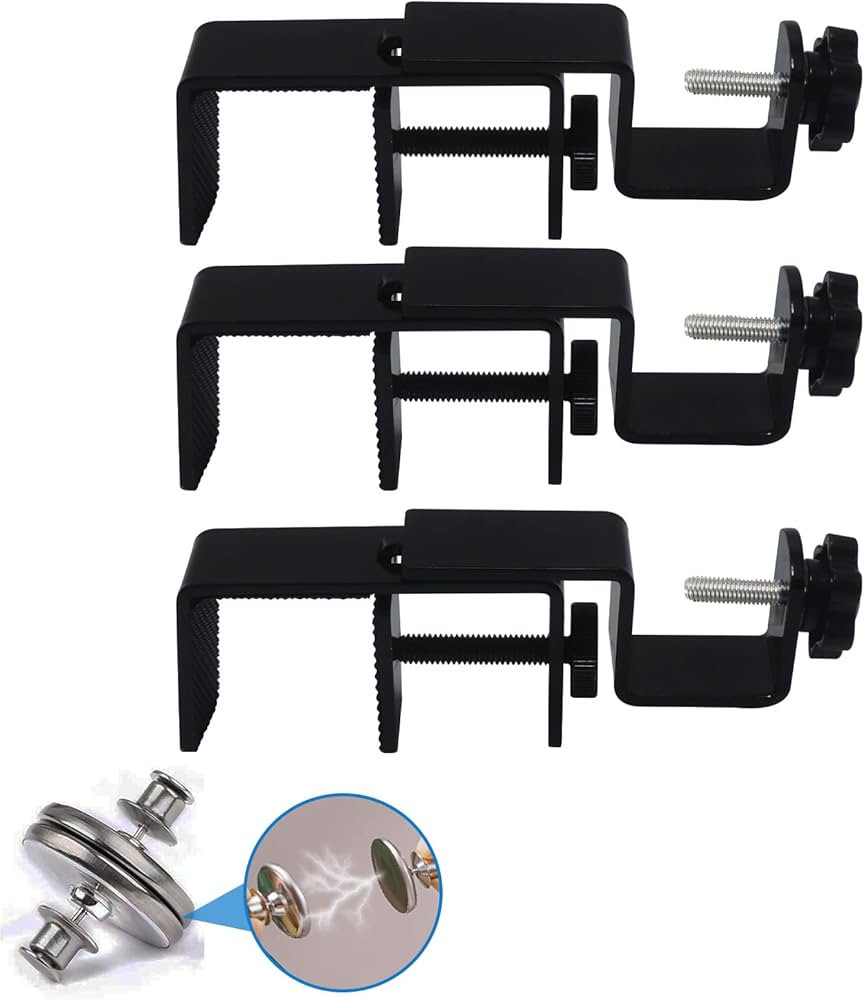 Outside Mounted Blinds Curtain Rod Bracket Attachment, 1.3 - 2 inches Wide Track, Tool - Free & D... | Amazon (US)