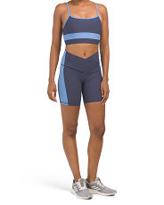 Rib Strappy Bra And V Waist Shorts Collection | TJ Maxx