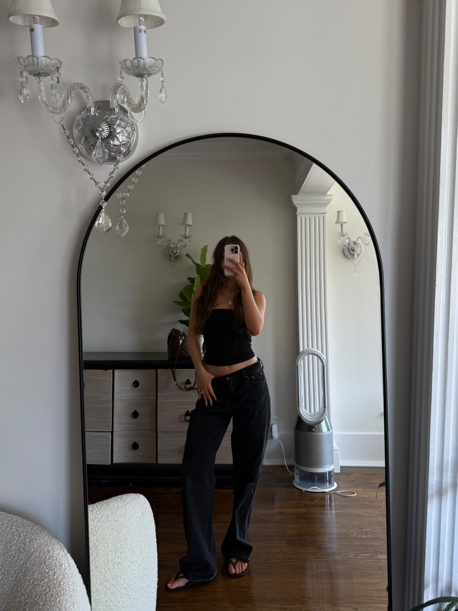 curve love 26 long 
5’5"
xs top