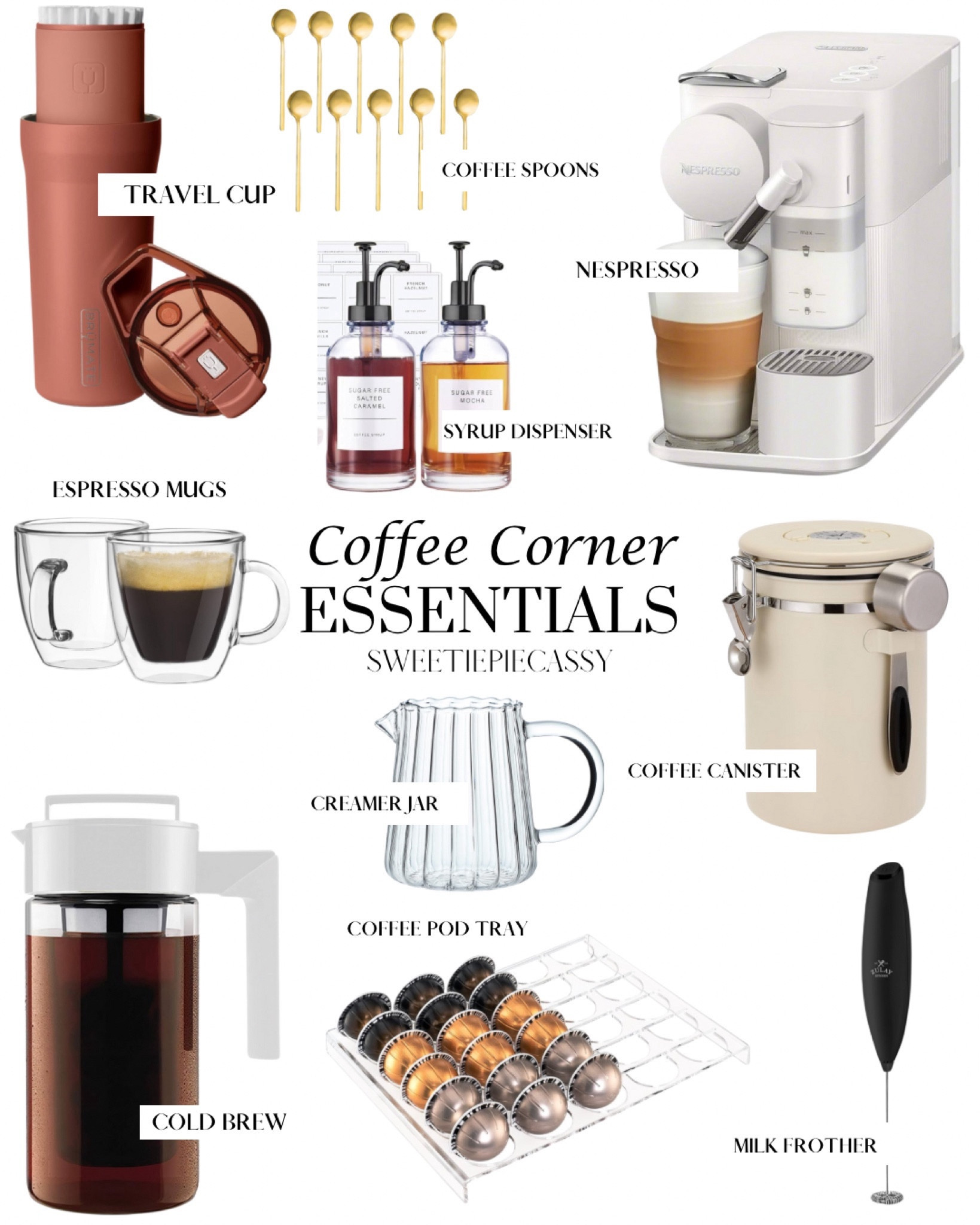 Amazon Canada: Coffee Bar Essentials ☕️ 

Some of my favourite finds for my coffee bar! I actually own lots of these products myself, and they’re great. Espresso mugs, easy milk frother, cold brew, coffee makers & so many amazing accessories!💫

#LTKfindsunder100 #LTKstyletip #LTKhome