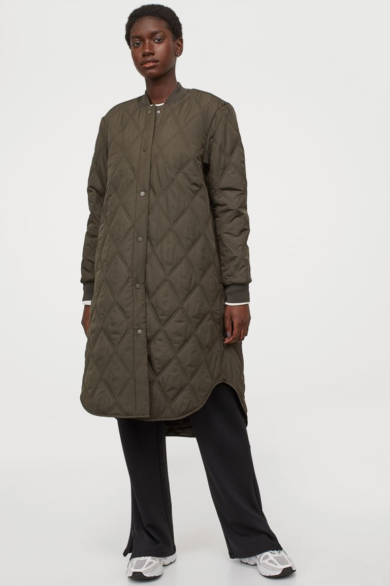 Quilted outdoor coat | H&M (UK, MY, IN, SG, PH, TW, HK)
