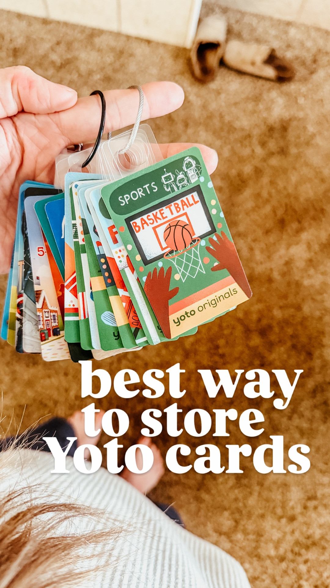 Our favorite way to store Yoto cards and how I make it happen! We love these audio players in our home! 

#LTKmomlife #LTKKids #LTKHome