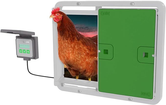 Omlet Automatic Chicken Coop Door Opener Operated by Light Sensor or Timer | Easy to Install, No ... | Amazon (US)