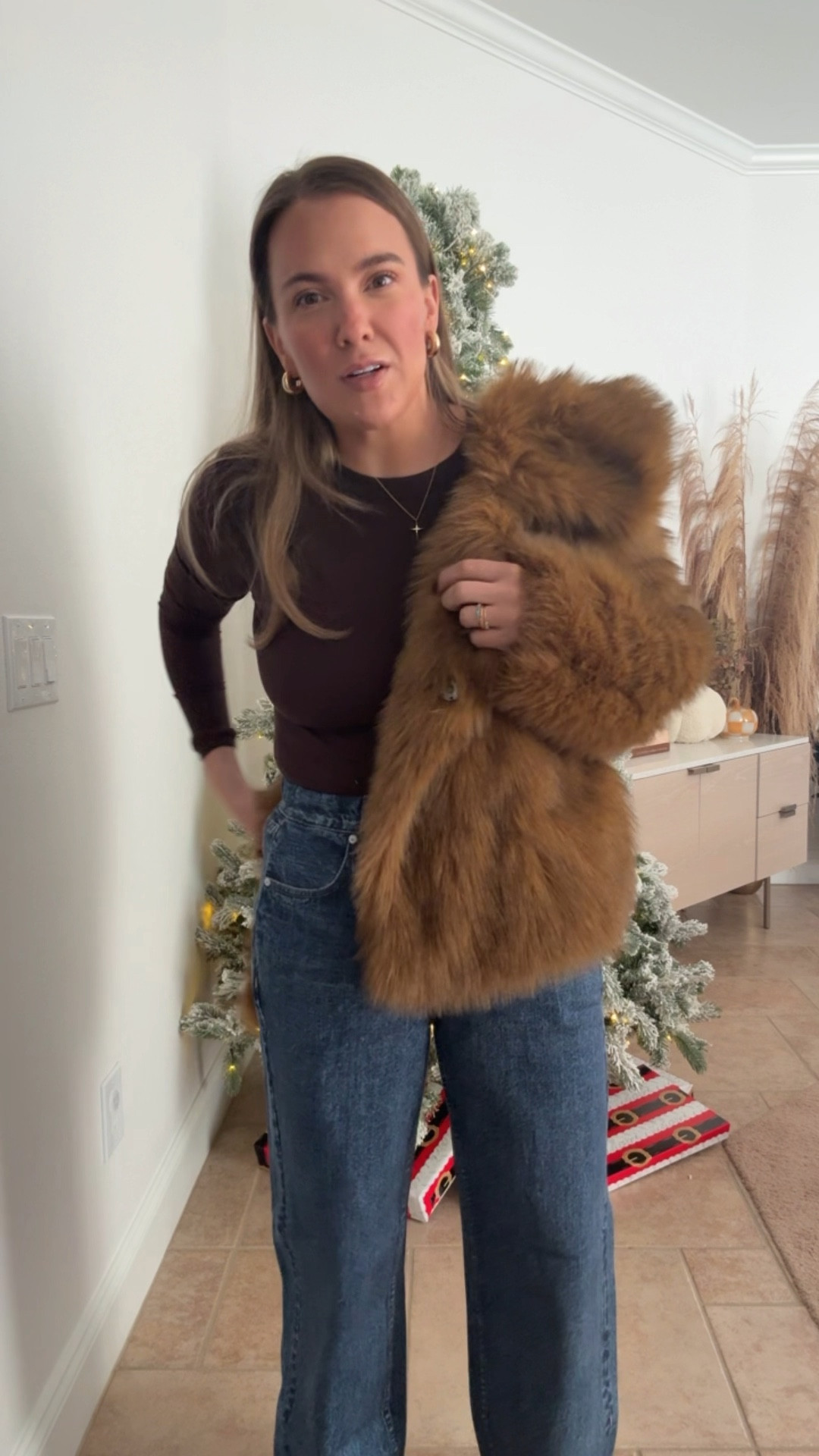 in love with this faux fur coat — size medium! it’s so good 

#LTKSeasonal