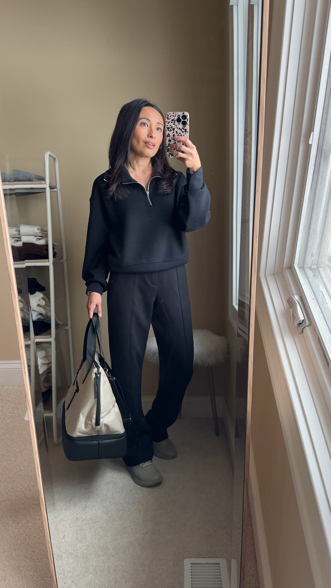 Travel bag. Travel tote. Code HOLIDAY30 for 30% off. #ad #sponsored
I love the stylish look and functional details. Sustainable brand, lightweight, water resistant, machine washable. 

#LTKTravel #LTKOver40