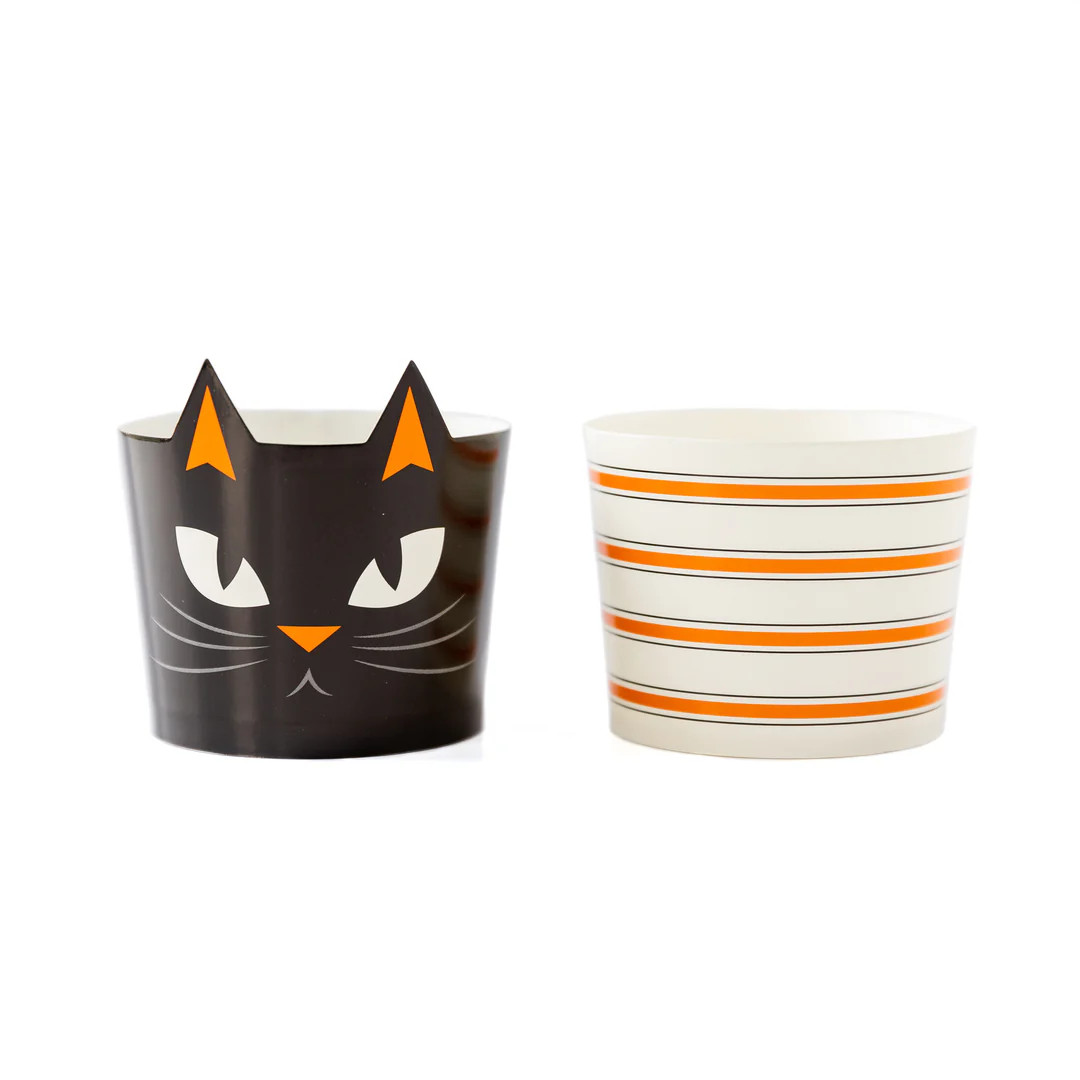 Cat Face Baking/Treat Cups | My Mind's Eye