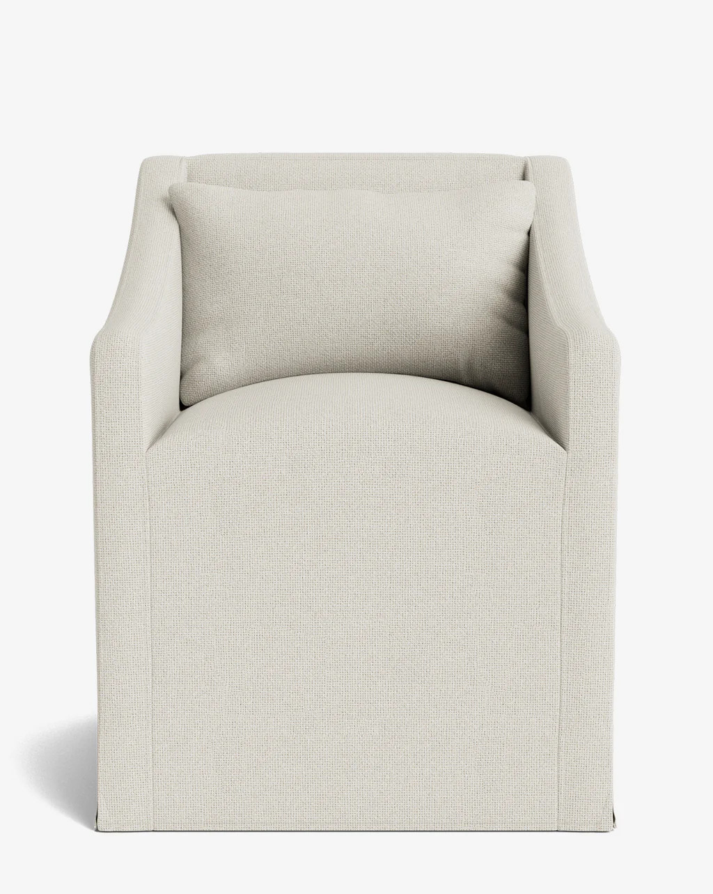 Olivier Slipcover Dining Arm Chair | McGee & Co.