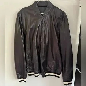 Bally leather bomber jacket | Poshmark