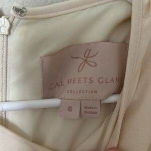 Gal meets glam cream dress | Poshmark