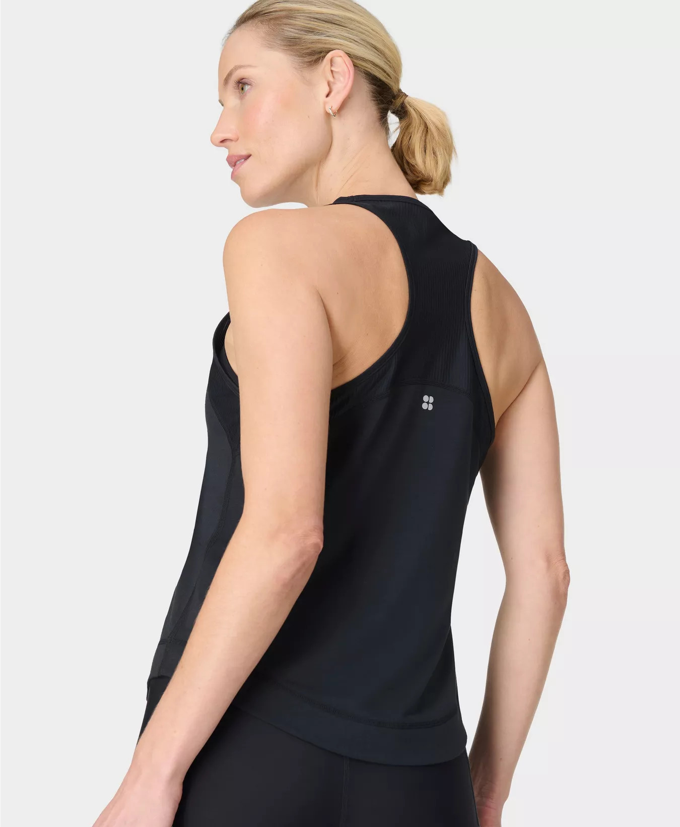 Breathe Easy Mesh Run Vest - Glacier Blue | Women's Vests | Sweaty Betty | Sweaty Betty UK
