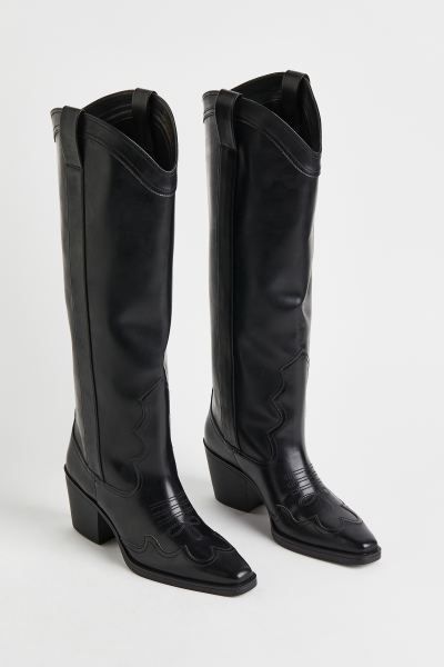 Knee-high Heeled Boots | H&M (US)