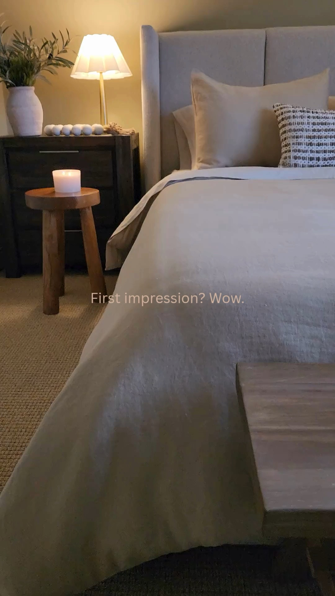 First impression? Wow.

European linen bedding has a way of making a bedroom feel effortlessly relaxed and elevated at the same time.

This look features the European Linen Duvet Cover Set with Shams in Toffee paired with the European Linen Sheet Set in Sand. The warm, earthy tones layer beautifully together, creating a calm and inviting retreat.

One of my favorite things about this collection by Quince is the incredible range of colors available, making it easy to create a bedding palette that feels perfectly tailored to your home and style.

Shop this look and explore all of the color options through my LTK shop.

@quince #QuincePartner#LTKStyle #LinenBedding #NeutralBedroom #OrganicModern #EarthyHome #CozyBedroom #BedroomInspiration #HomeDecor #HomeBunch

#LTKhome #LTKhome #LTKsale #LTKstyletip