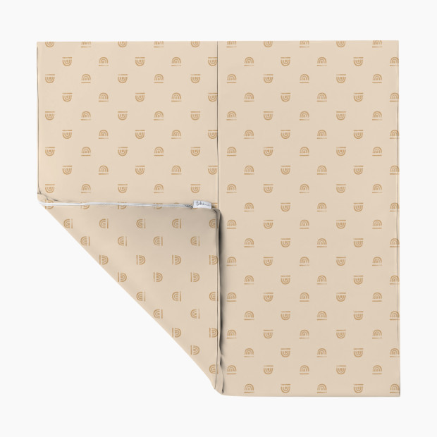 Toki Mats Mega Vegan Leather Padded Play Mat in Rainbow Cream | Babylist