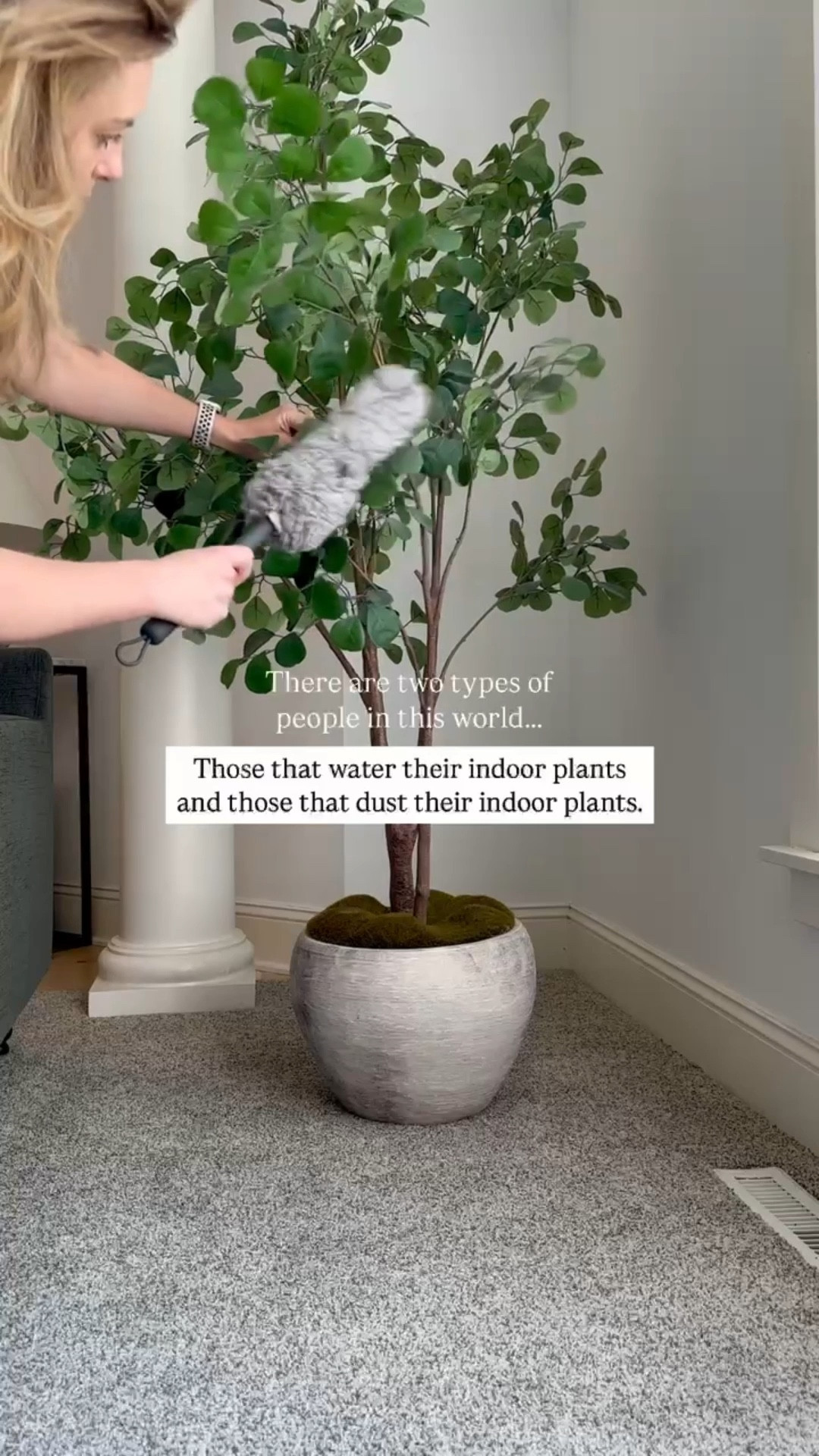 POV—you have a black thumb, so you prefer to dust your floor plants over watering them.🙋🏼‍♀️ BTW, this cutie from Target is on sale right now, and so are several others!

#LTKSaleAlert #LTKFindsUnder100 #LTKHome