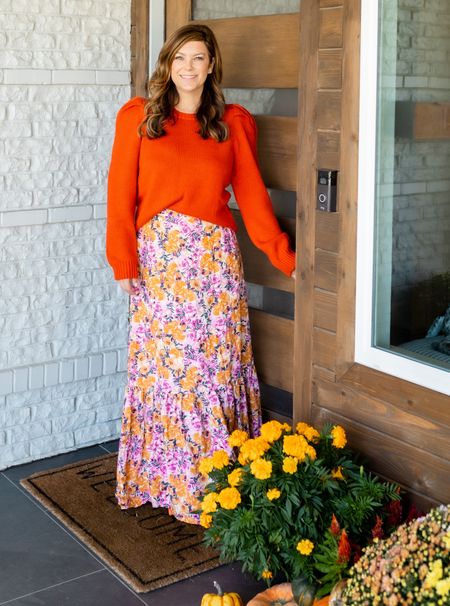 My Fall favorites include bold and colorful florals! #LTKHalloween 

#LTKworkwear #LTKHoliday