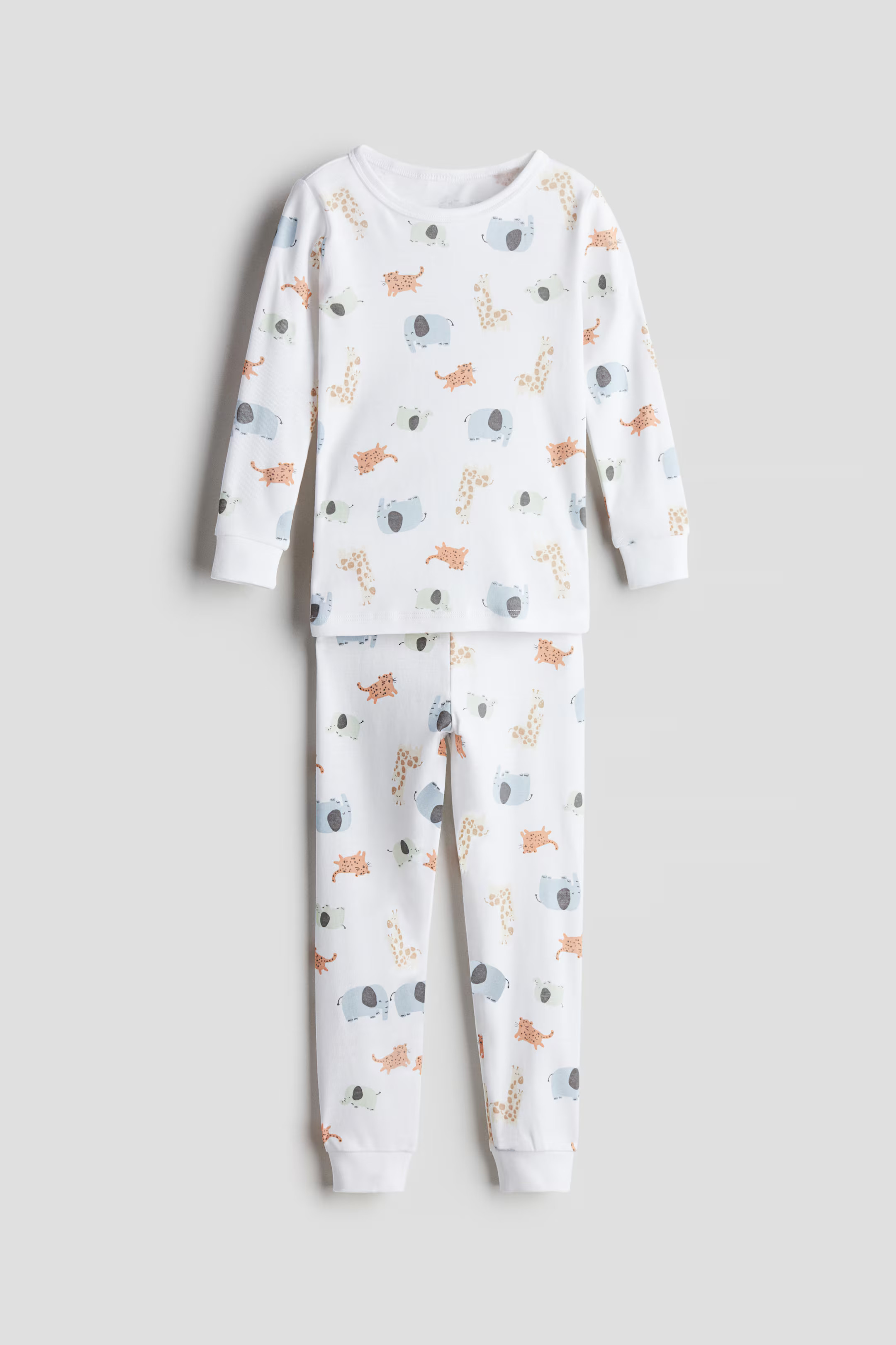 Printed Cotton Pajamas | H&M (US + CA)