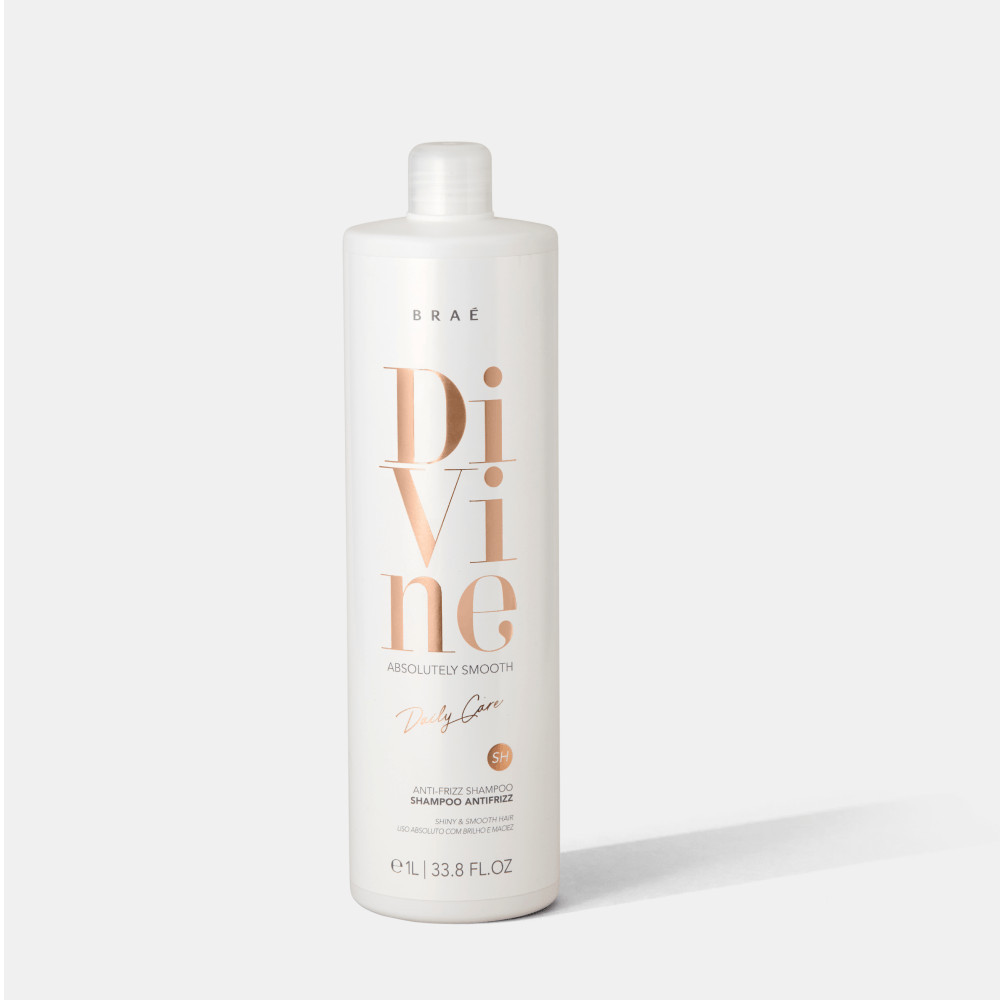 Divine | Shampoo Anti frizz 1L - Braé Hair Care - Site Oficial | Braé (BR)