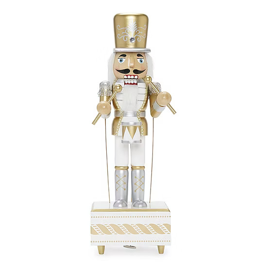 North Pole Trading Co. 14" Musical Christmas Nutcracker | JCPenney
