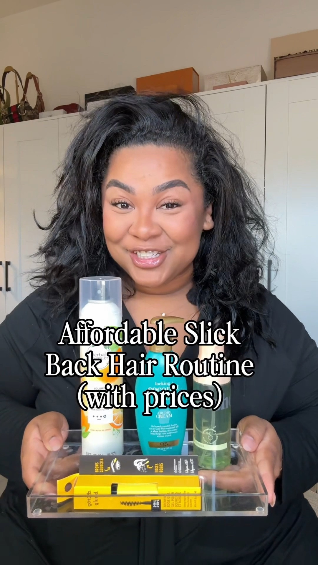 what do you y’all think about this routine? 🤔

I’m using OGX Beauty air dry cream, Herbal Essences hairspray and FRENSHE body & hair mist! #emiliekiser #slickback #affordable #hairroutine #tutorial 

#LTKFindsUnder50 #LTKmorningroutine #LTKgrwm