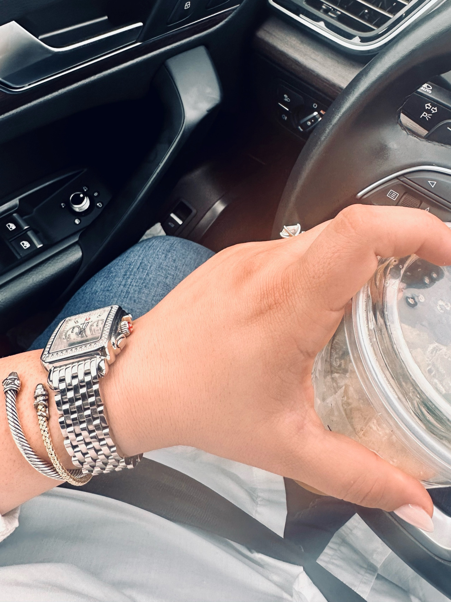 Jewelry last minute gift. David Yurman bracelet. Michelle watch Michele watch Mother’s Day gifts blue jeans white button down diamond ring 

#LTKFind #LTKGiftGuide #LTKworkwear