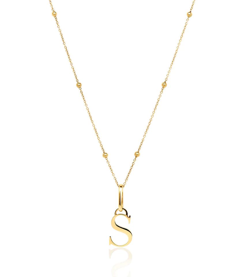 Initial Necklace (Gold) | Abbott Lyon