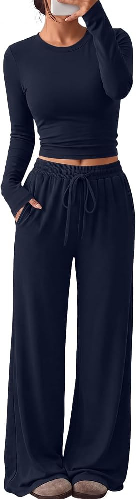 LILLUSORY Lounge Wear Sets for Women UK Tracksuit Airport Gym Outfits 2026 | Amazon (UK)
