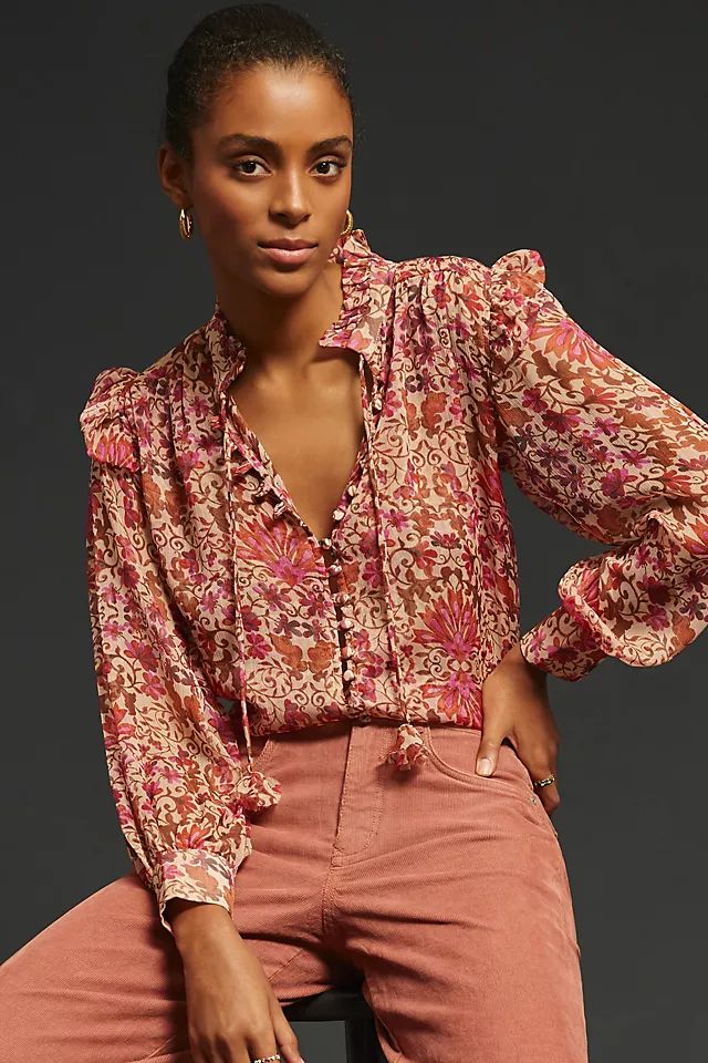 MISA Analeigh Blouse | Anthropologie (US)