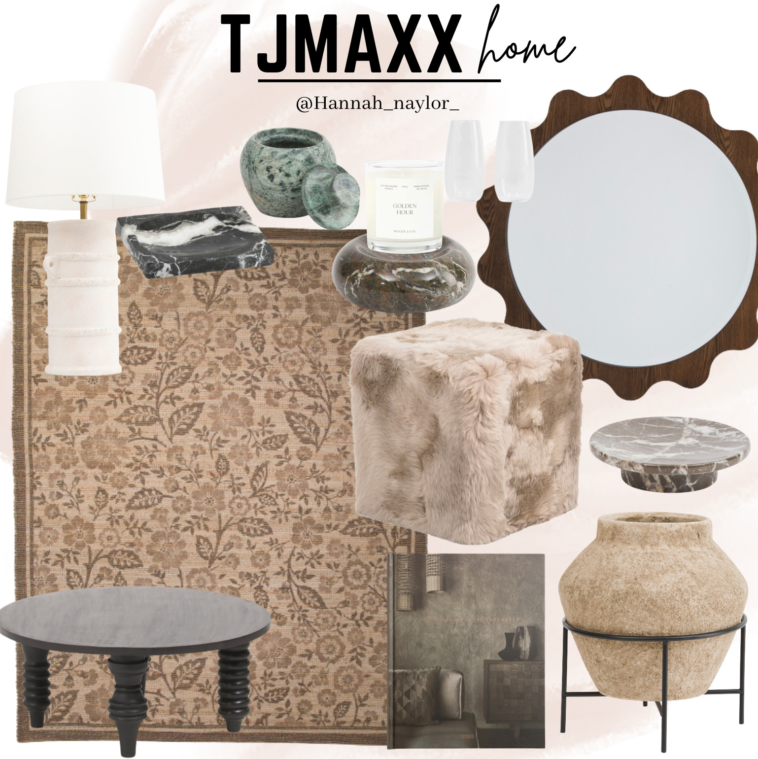 NEW home finds from TJMAXX! I am loving this warmth and chic look! #tjmaxx #homedecor #home  

 #LTKU #LTKHome #LTKFindsUnder50