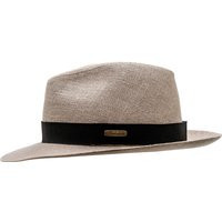 Linen Large Brim Sun Protection Airy Summer Fedora Hat For Men & Women Removable Band Vented Beach Festival Resort Vacation Light Beige | Etsy (US)