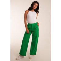 Womens Trousers With Side Pocket - Green - 10 | NastyGal UK